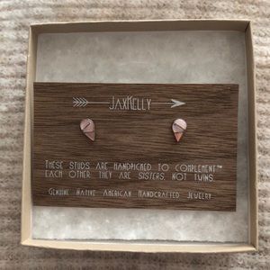 JaxKelly Pink Stud Earrings